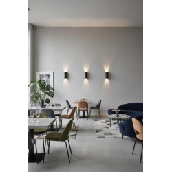 SIENINIS LED ŠVIESTUVAS KOWA H25 11W RUDAS pigiau