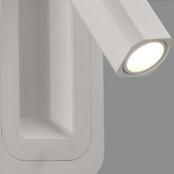 ĮLEIDŽIAMAS SIENINIS LED ŠVIESTUVAS BOHEME 3W BALTAS internetu