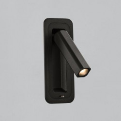 ĮLEIDŽIAMAS SIENINIS LED ŠVIESTUVAS BOHEME SWITCH 3W JUODAS kaina