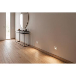 ĮLEIDŽIAMAS SIENINIS LED ŠVIESTUVAS SIGN OVAL 1,5W BALTAS pigiau