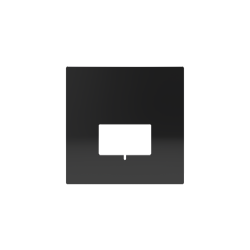 ĮLEIDŽIAMAS SIENINIS LED ŠVIESTUVAS SIGN SQUARE 1,5W JUODAS