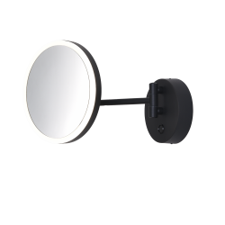 SIENINIS LED ŠVIESTUVAS | VEIDRODIS BOAN 7W JUODAS