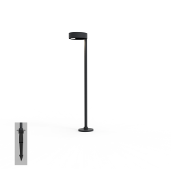 PASTATOMAS | ĮSMEIGIAMAS LED ŠVIESTUVAS SKAT 7W JUODAS