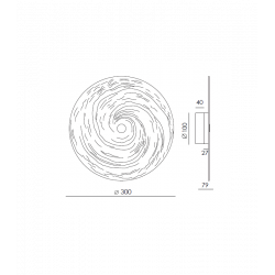 SIENINIS LED ŠVIESTUVAS LIDA 6W AUKSO SPALVOS internetu
