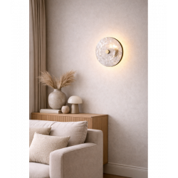 SIENINIS LED ŠVIESTUVAS LIDA D60 6W AUKSO SPALVOS pigiau