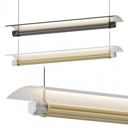 PAKABINAMAS LED ŠVIESTUVAS TASTA L108 25W AUKSO SPALVOS kaina