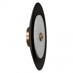 SIENINIS LED ŠVIESTUVAS COSS ALABASTER D40 21W JUODAS internetu