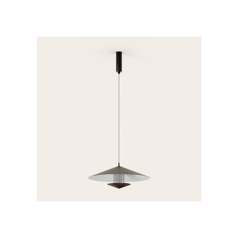 PAKABINAMAS LED ŠVIESTUVAS AROMAS GEHIT D40 8,5W JUODAS C1350/40/NEG