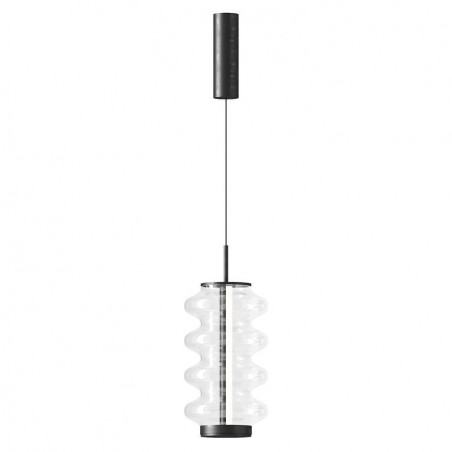 PAKABINAMAS LED ŠVIESTUVAS AROMAS VITREE D20 12W JUODAS C1346/S/NEG