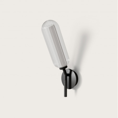 SIENINIS LED ŠVIESTUVAS AROMAS LARI 9W JUODAS A1333