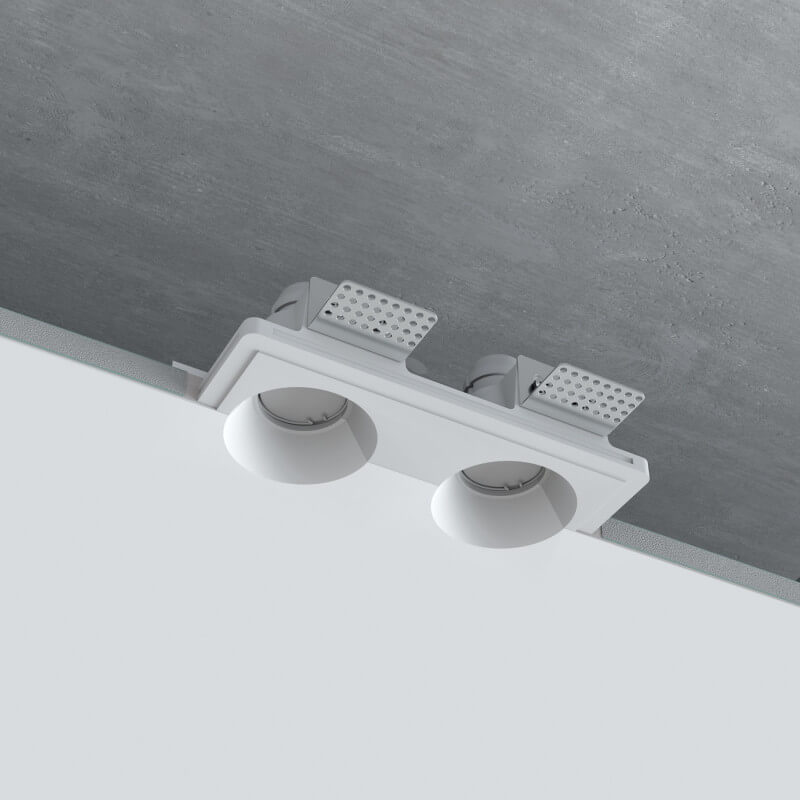 BERĖMIS PRIGLAISTOMAS ŠVIESTUVAS ROUND DOUBLE S LIGHT PLAN 1102-2S