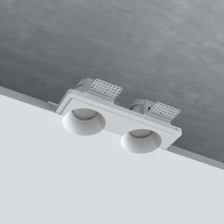 BERĖMIS PRIGLAISTOMAS ŠVIESTUVAS ROUND DOUBLE S LIGHT PLAN 1102-2S