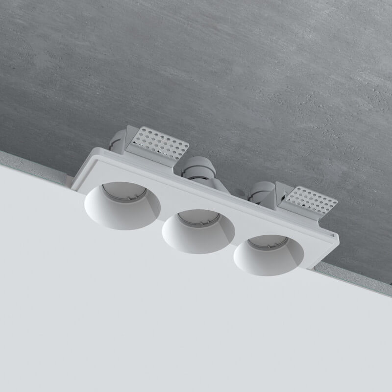 BERĖMIS PRIGLAISTOMAS ŠVIESTUVAS ROUND TRIPLE S LIGHT PLAN 1102-3S