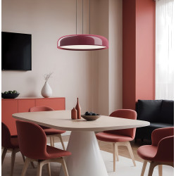 PAKABINAMAS LED ŠVIESTUVAS ALENSA D60 60W RAUDONAS kaina
