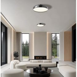LUBINIS LED ŠVIESTUVAS ALENSA D60 60W JUODAS kaina