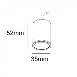 LED ŠVIESOS ŠALTINIS GU10 MR11 6W 3000k kaina