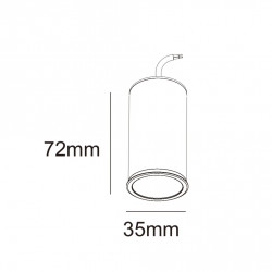LED ŠVIESOS ŠALTINIS GU10 MR11 9W 3000k