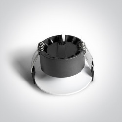 ĮLEIDŽIAMAS LED ŠVIESTUVAS 10107DX/W/V 7W CCT BALTAS kaina