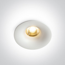 ĮLEIDŽIAMAS LED ŠVIESTUVAS 10112DX/W/V 12W CCT BALTAS