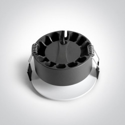 ĮLEIDŽIAMAS LED ŠVIESTUVAS 10112DX/W/V 12W CCT BALTAS kaina