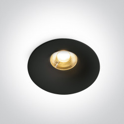 ĮLEIDŽIAMAS LED ŠVIESTUVAS 10112DX/B/V 12W CCT JUODAS