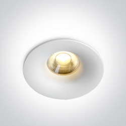 ĮLEIDŽIAMAS LED ŠVIESTUVAS 10118DX/W/V 18W CCT BALTAS