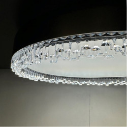 Lubinis LED ŠVIESTUVAS MONARCH D60 53W CCT JUODAS pigiau