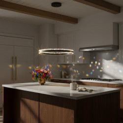 PAKABINAMAS LED ŠVIESTUVAS MONARCH D40 40W CCT AUKSO SPALVOS kaina