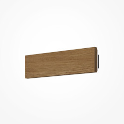 SIENINIS LED ŠVIESTUVAS BASIC TEXTURE L30 8W RUDAS kaina
