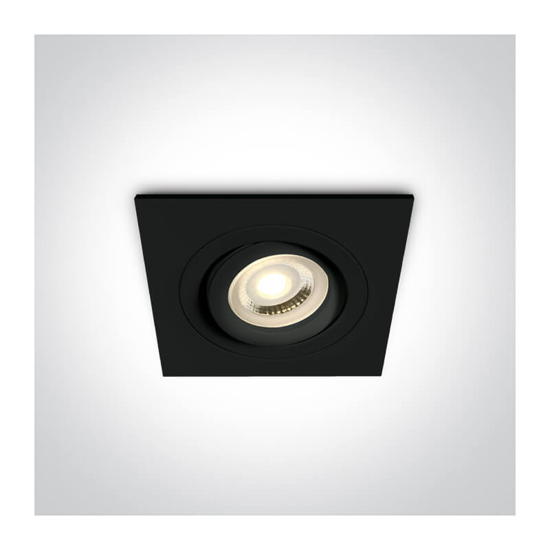 Šviestuvas įleidžiamas One Light Dual Ring 51105ABG/B