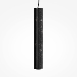 PAKABINAMAS LED ŠVIESTUVAS BASIC TEXTURE D6 5W JUODAS kaina