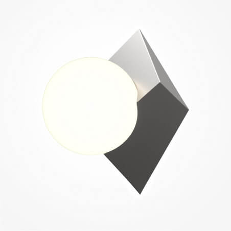 SIENINIS ŠVIESTUVAS MAYTONI CUBEO PILKAS MOD445WL-01PT