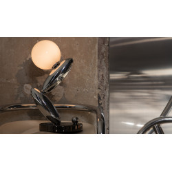 STALINIS LED ŠVIESTUVAS RESONANCE 6W CHROMO SPALVOS skubiai