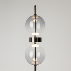 PASTATOMAS LED ŠVIESTUVAS DOUBLE MOON 15W DŪMINTO STIKLO SPALVOS pigiau