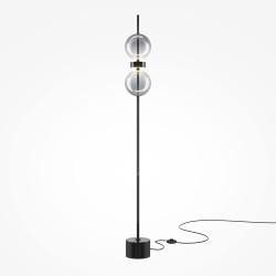 PASTATOMAS LED ŠVIESTUVAS DOUBLE MOON 15W DŪMINTO STIKLO SPALVOS