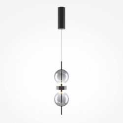 PAKABINAMAS LED ŠVIESTUVAS DOUBLE MOON 8W DŪMINTO STIKLO SPALVOS