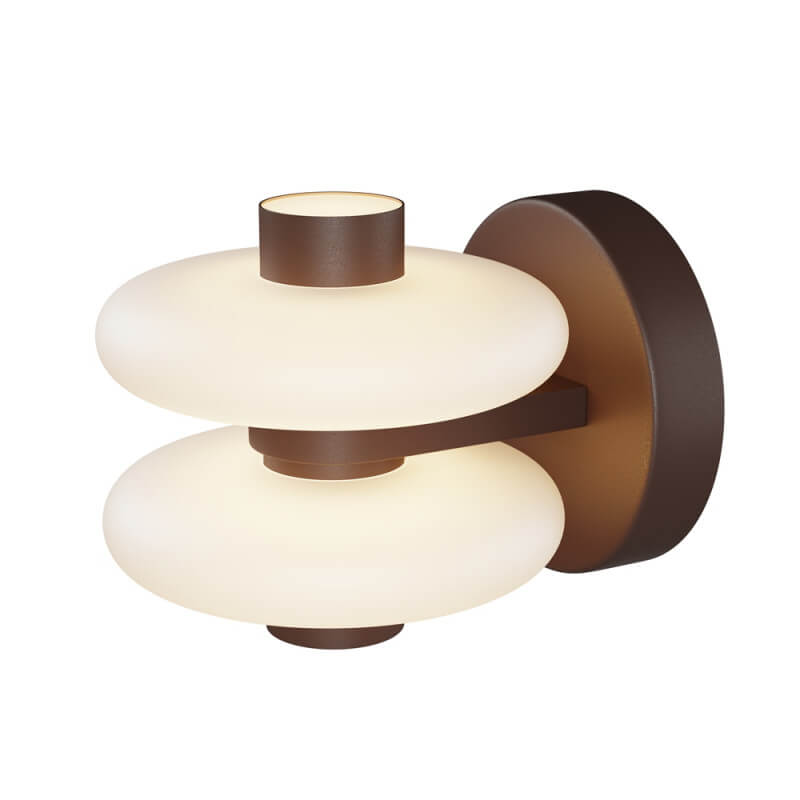 SIENINIAI LED ŠVIESTUVAS MAYTONI NUVEM 8W RUDAS MOD497WL-L8BRK
