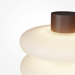 PASTATOMAS LED ŠVIESTUVAS NUVEM 19W RUDAS kaina