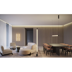 SIENINIS LED ŠVIESTUVAS OMBRA H65 12,2W JUODAS internetu