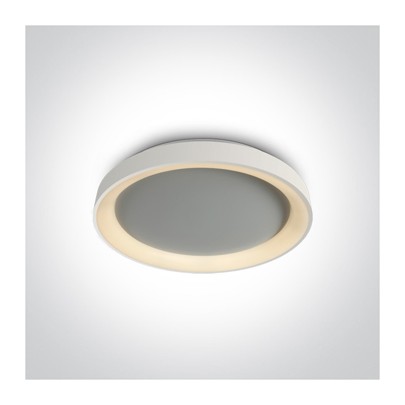LUBINIS LED ŠVIESTUVAS PLAFO 62130L/W/V 62W D61 baltas