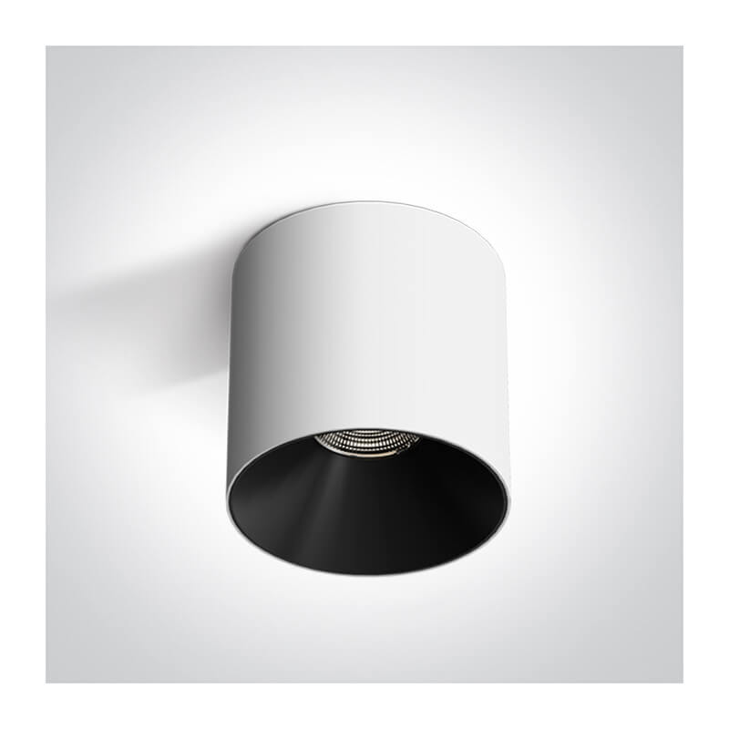 LUBINIS LED ŠVIESTUVAS ONE LIGHT 12118R/W/V 18W BALTAS