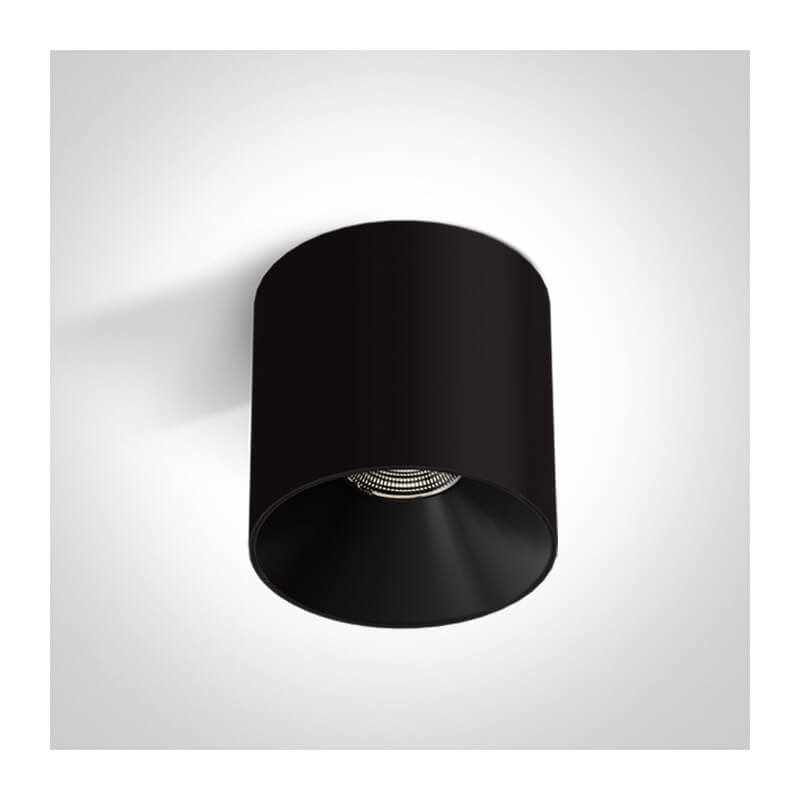 LUBINIS LED ŠVIESTUVAS ONE LIGHT 12118R/B/V 18W JUODAS