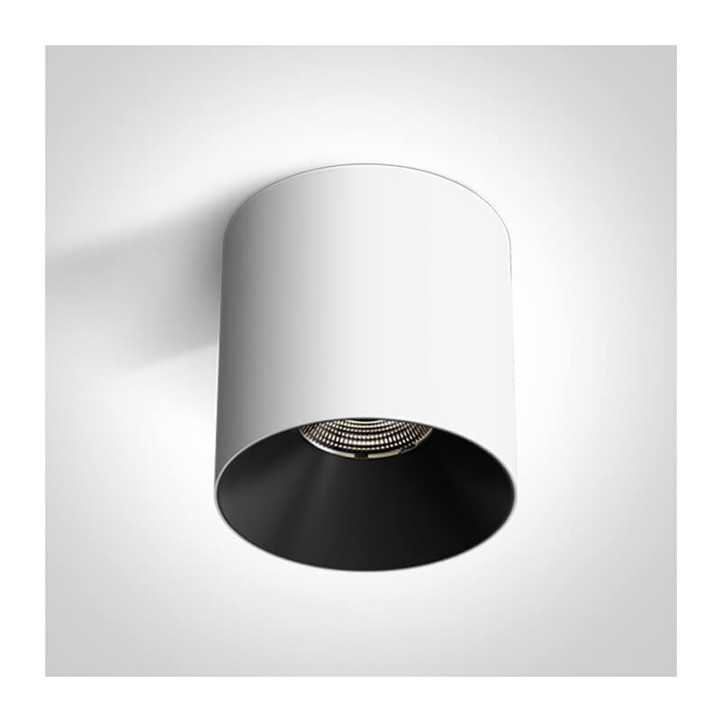 LUBINIS LED ŠVIESTUVAS ONE LIGHT 12125R/W/V 25W BALTAS