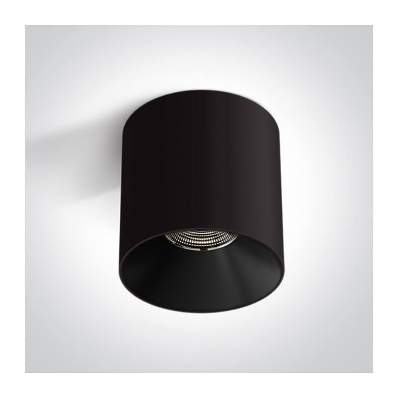 LUBINIS LED ŠVIESTUVAS ONE LIGHT 12125R/B/V 25W JUODAS