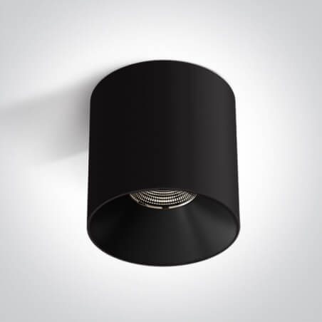 LUBINIS LED ŠVIESTUVAS ONE LIGHT 12125R/B/V 25W JUODAS