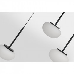PAKABINAMAS LED ŠVIESTUVAS SERENITY D67 84W JUODAS kaina