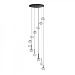 PAKABINAMAS LED ŠVIESTUVAS SERENITY D67 84W JUODAS