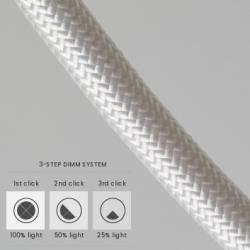 PAKABINAMAS | SIENINIS LED ŠVIESTUVAS IVY 55W 5M pigiau