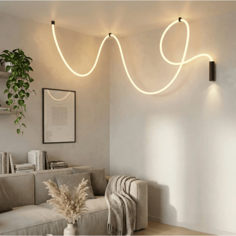 PAKABINAMAS | SIENINIS LED ŠVIESTUVAS AZZARDO IVY 55W 5M AZ6750