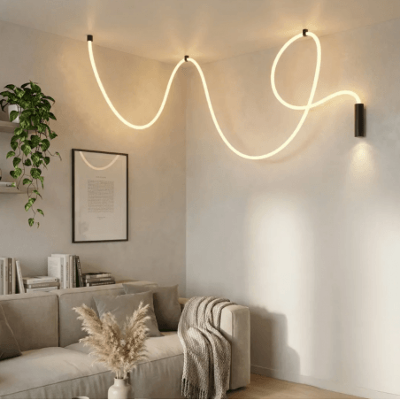 PAKABINAMAS | SIENINIS LED ŠVIESTUVAS AZZARDO IVY 55W 5M AZ6750